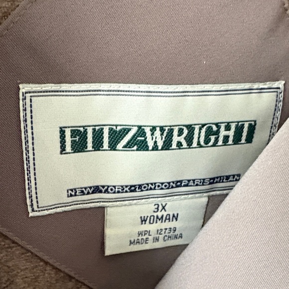 Women’s Taupe Trench Coat with Drawstring Waist - Picture 2 of 4